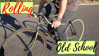 Two Antique Bicycles Followed Us Home from the Flea Market: A Hercules and a Mystery Bike!