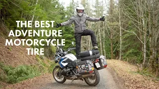 The BEST Adventure Motorcycle Tire - MITAS E-07 - 50/50 road/off-road