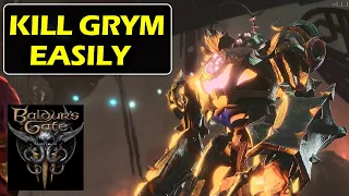 How to Defeat Adamantine Forge Boss Grym Easily | Baldur's Gate 3