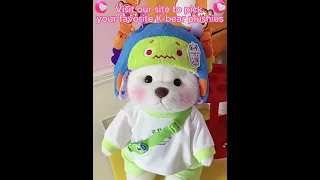 Cute Kawaii K-Bear Plushie Collection 4