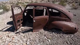 Exploring An Abandoned Gold Mine Camp Deep In The Mojave Desert