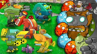 Plants vs Zombies : Robot Team vs Crazy Dave Zomboss - Who Will Win?