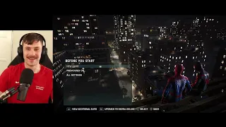 Blind Gamer First Time Playing Spider-Man 2 After the TTS and Audio Description Accessibility Patch!