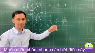 Nhân nhẩm số có hai chữ số với số có hai chữ số