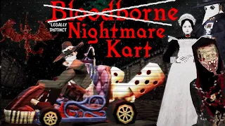 Nightmare Kart - Bloodborne Does Mario Kart in this Superb PS1 Styled Karting Game! (All 3 Endings)