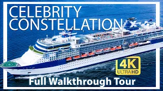 Celebrity Constellation | Full Walkthrough Ship Tour & Review | 4k Ultra | Port of Tam