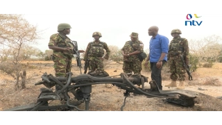 On foot in Kulbiyow: NTV obtains exclusive access to KDF base in Somalia