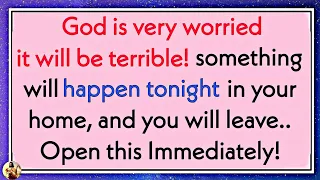 God is very worried! it will be terrible! something will happen tonight ✝️ Jesus Says 💌#jesusmessage