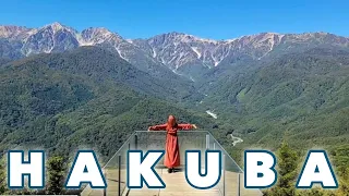 NAGANO🇯🇵 See the Japan Alps from Hakuba Mountain Harbor🏔️ Japan travel vlog