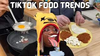 TIKTOK 😎👾 3 must try food trends! | Chefclub | AyChristene Reacts