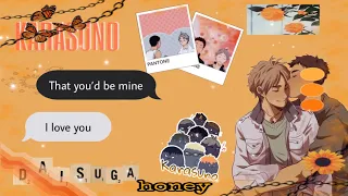 | Sugawara Confesses?! | Dandelions Lyric Prank | DaiSuga | Haikyuu Texts |