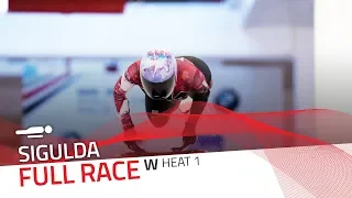 Sigulda | BMW IBSF World Cup 2018/2019 - Women's Skeleton Heat 1 | IBSF Official