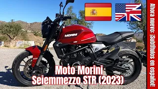 Moto Morini Seiemmezzo STR 650 (2023) | Test Ride, Review, Sound Check | VLOG 374