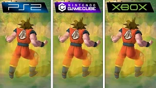 Dragon Ball Z Sagas (2005) PS2 vs GameCube vs XBOX (Graphics Comparison)