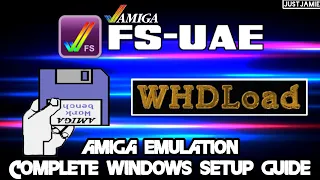 Amiga FS-UAE Workbench Install and WHDLoad Setup guide #amiga #fsuae #emulator