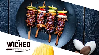 The KING of Mushroom Skewers, Sticky Teriyaki