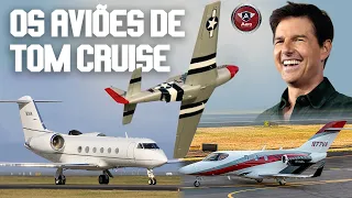 Conheça os AVIÕES DE TOM CRUISE - De jatos a caças da Segunda Guerra