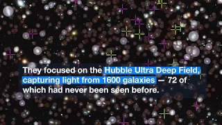 Hubble Ultra Deep Field Probed Using Very Large Telescope Instrument