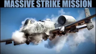 MASSIVE Christmas Strike Mission To Bomb Oil Refinery | SEAD CAS Harrier | DCS WORLD