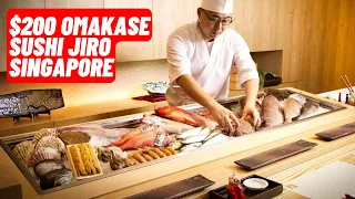 $200 OMAKASE in SINGAPORE Sushi Jiro PARKROYAL COLLECTION Marina Bay Best Japanese 新加坡美食之旅