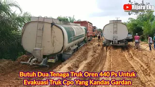 Gardan Kandas Tak Bisa Gerak, Butuh Dua Tenaga Kucing Oren 440 ps