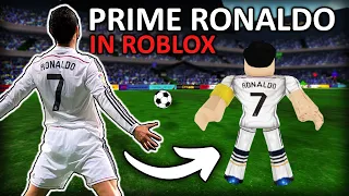 Prime RONALDO in Roblox Football! | TPS: Ultimate Soccer