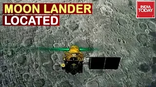 Moon Lander Located : ISRO Orbiter Traces Vikram Lander, Connection Yet To Be Established