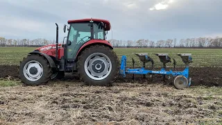 LEMKEN Opal це не плуг, а золото❗️Огляд, Оранка Case JX110+ LEMKEN Opal 110.