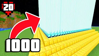 I Made 1000 Beacons in Minecraft Hardcore!