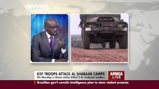 KDF troops attact Al-Shabaab camps