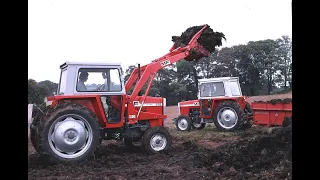 Massey Ferguson 500-series old advertising video