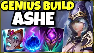(BURNING ARROWS?!) THIS IS 100% THE MOST GENIUS ASHE SUPPORT BUILD OF ALL TIME! - League of Legends