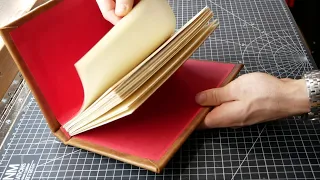 How to Make a Hardcover Leather Bound Book