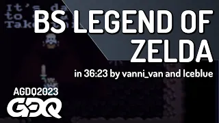 BS Legend of Zelda by vanni_van and Iceblue in 36:23 - Awesome Games Done Quick 2023