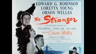 The Stranger (1946) Orson Welles, Loretta Young and Edward G Robinson