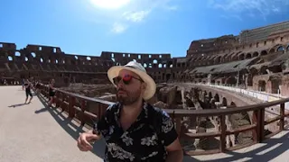 Virtual Tour of the Roman Colosseum (360/VR)