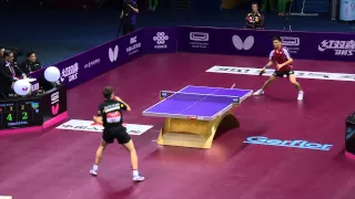 2015 WTTC MS-R16 Patrick Franziska - Kou Lei (full match|short form in HD)