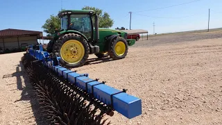 Rotary Hoeing Cotton - Fixing the Old, Showing the New, & Running the Newest