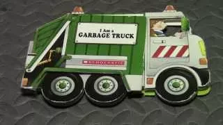 Garbage Truck Book Reading - I AM A Garbage TRUCK