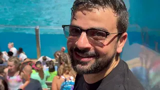 SeaWorld Orlando: Spending the Day at the Park. Rabih Got Splashed!