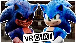 Movie Sonic Meets Movie Sonic.EXE In VRCHAT