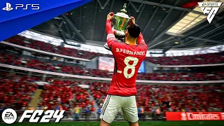 FC 24 - Man City vs. Man United - FA Cup 2024 Final Match at Wembley | PS5™ [4K60]