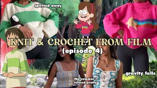 📽️ Knit & Crochet from Film Episode 4: Gravity Falls, Summer I Turned Pretty, Spirited Away