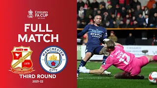 FULL MATCH | Swindon Town v Manchester City | Emirates FA Cup Third Round 2021-22