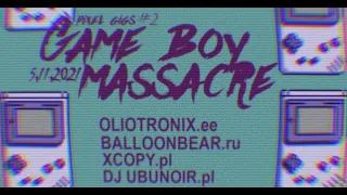 Game Boy Massacre chiptune party Wrocław/PL 5.11.21