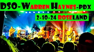 Grateful Dead Tour Head DSO w/ Warren Haynes 2-10-24 Roseland Portland Or