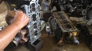 Engine Head XU10J4R Reassembling - PEUGEOT 406