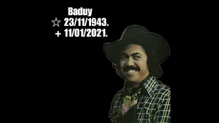 Faleceu hoje (11/01), aos 77 anos, o sertanejo Baduy.