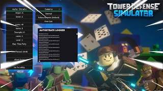 🔥 OP Auto Stats Script ! | Tower Defense Simulator Scripts [ROBLOX]