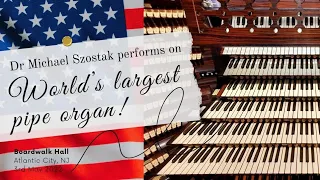 Bach's Passacaglia in C Minor, BWV 582 on the world's largest organ - Dr Michał Szostak, organ